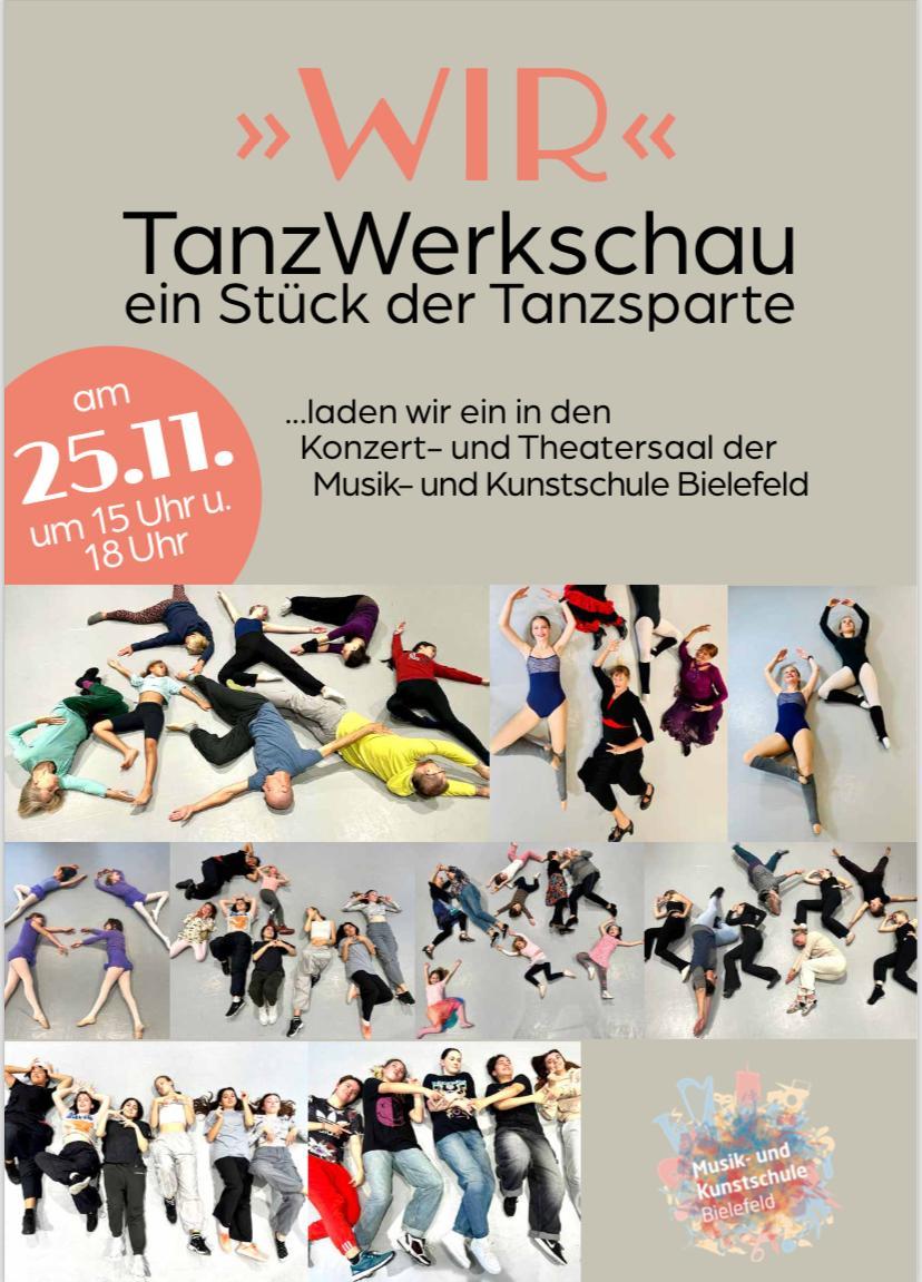 Tanz Werkschau - Musik- und Kunstschule der Stadt Bielefeld